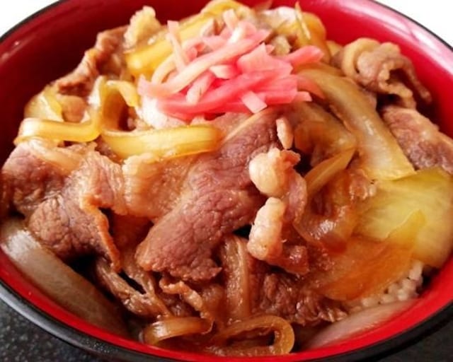 Beef Sukiyaki Don.