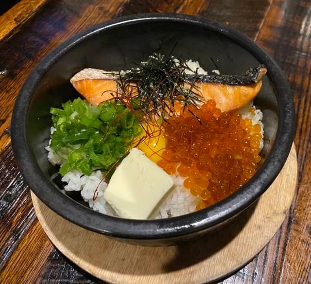 Salmon Rice.